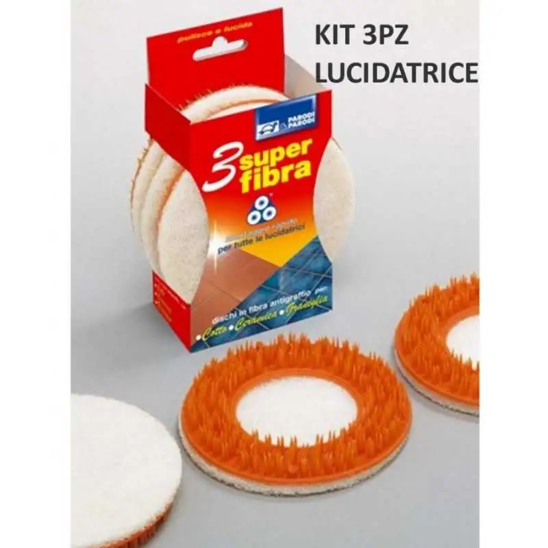 3 DISCHI SUPERFIBRA UNIVERSALE LUCIDATRICE