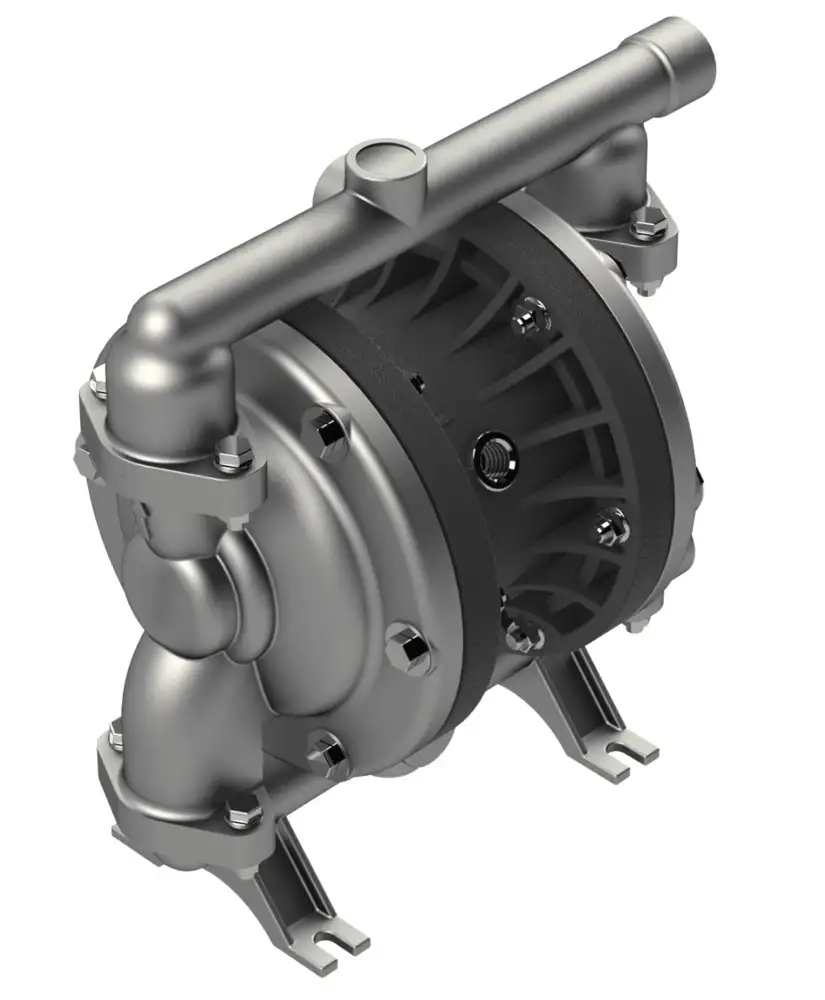 Pompa a doppia membrana ad aria compressa, ATEX 1/2 in acciaio inox/ NBR