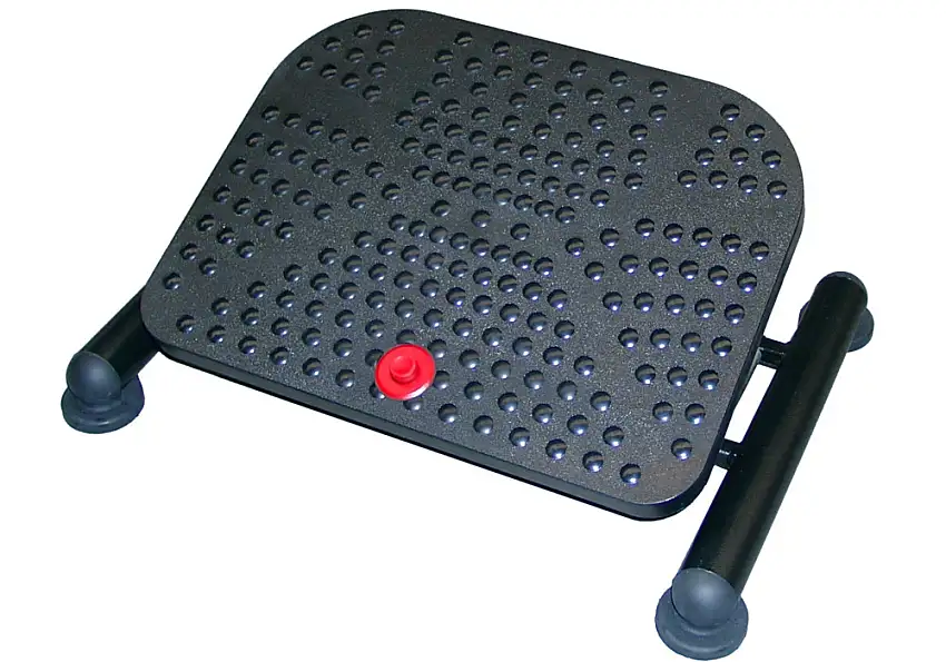 Poggiapiedi Mey Chair EFS90, con funzione massaggiante, regolabile in altezza tramite pedale
