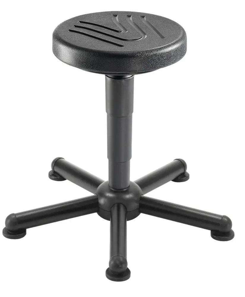 Sgabello da lavoro ESD Mey Chair Assistant Basic, elettricamente conduttivo, h. max. seduta 510 mm