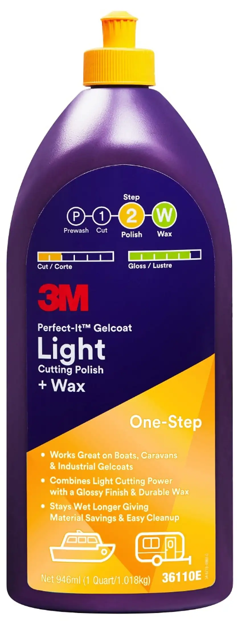 3M™ Polish Perfect-It Per Gelcoat a Taglio Leggero 946ml
