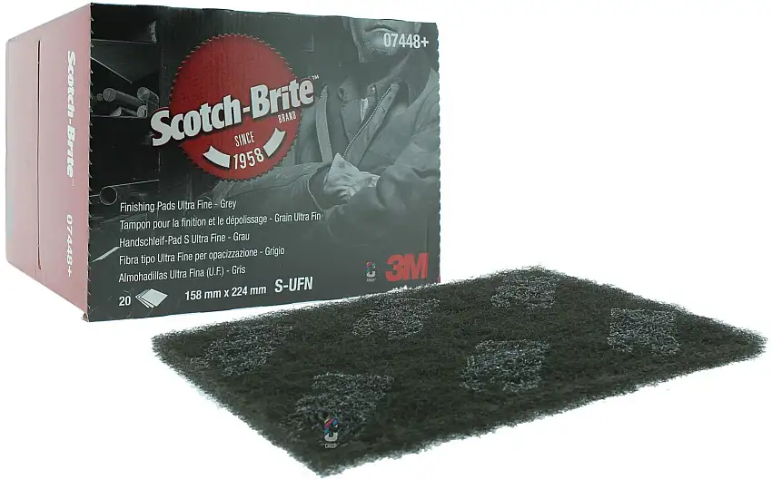 3M Scotch-Brite Grigio Fine - 20pz