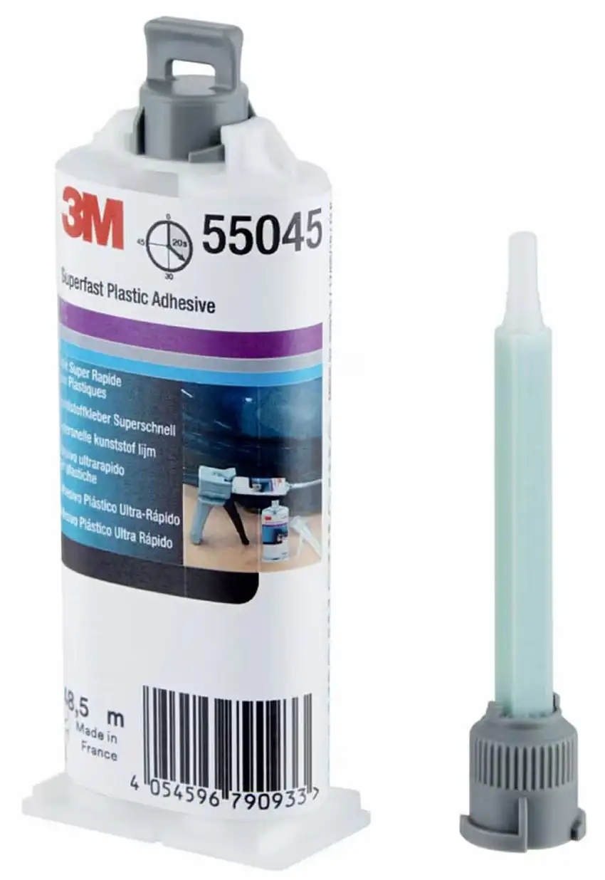 3M 55045 Adesivo Trasparente Ultra-Rapido Per Plastiche