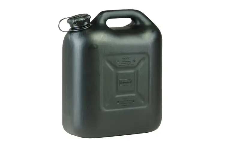 Tanica per carburante CLASSIC, versione extra-stabile, 18 litri, nera, con omologazione UN, 3 pezzi