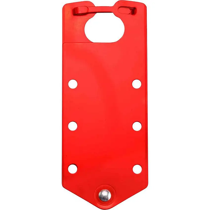 Barra blocco sicurezza, blanko, rossa, A