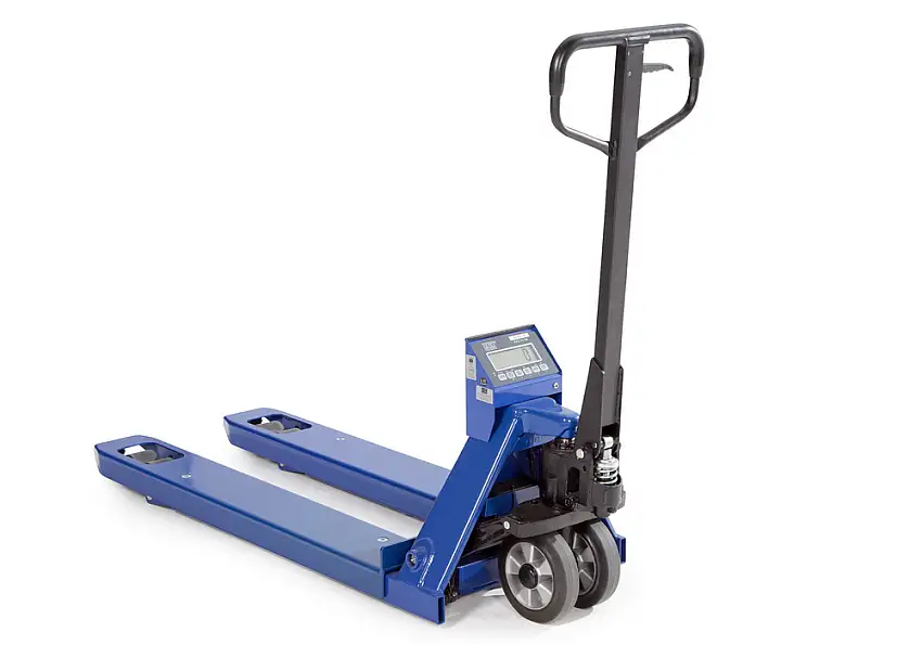 Transpallet manuale HW con bilancia integrata, portata 2000 kg