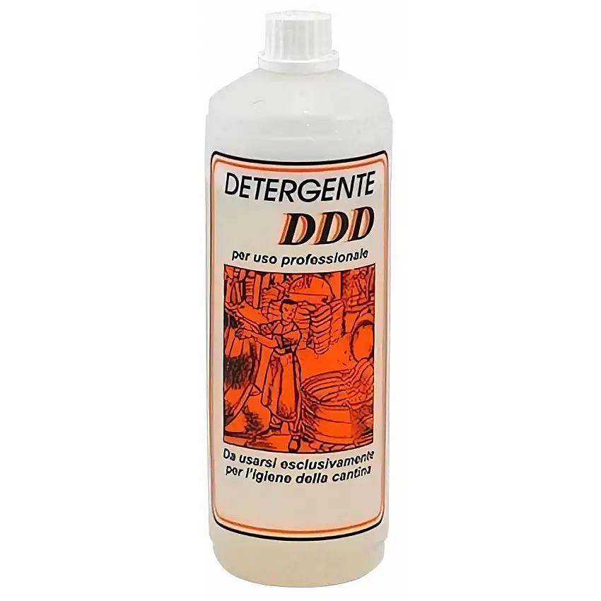 Detergente liquido per pulizia botti e cisterne vino ad uso professionale 1 lt