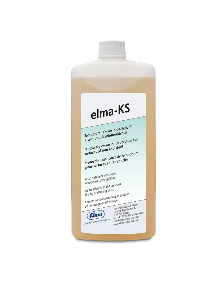 Agente anticorrosione elma-KS per pulizia con soluzioni acquose, 1 litro