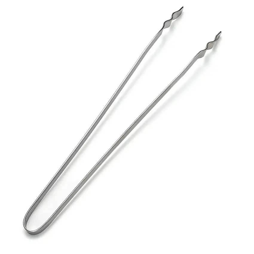 Pinza da barbecue in acciaio inossidabile da 38 cm accessori professionali