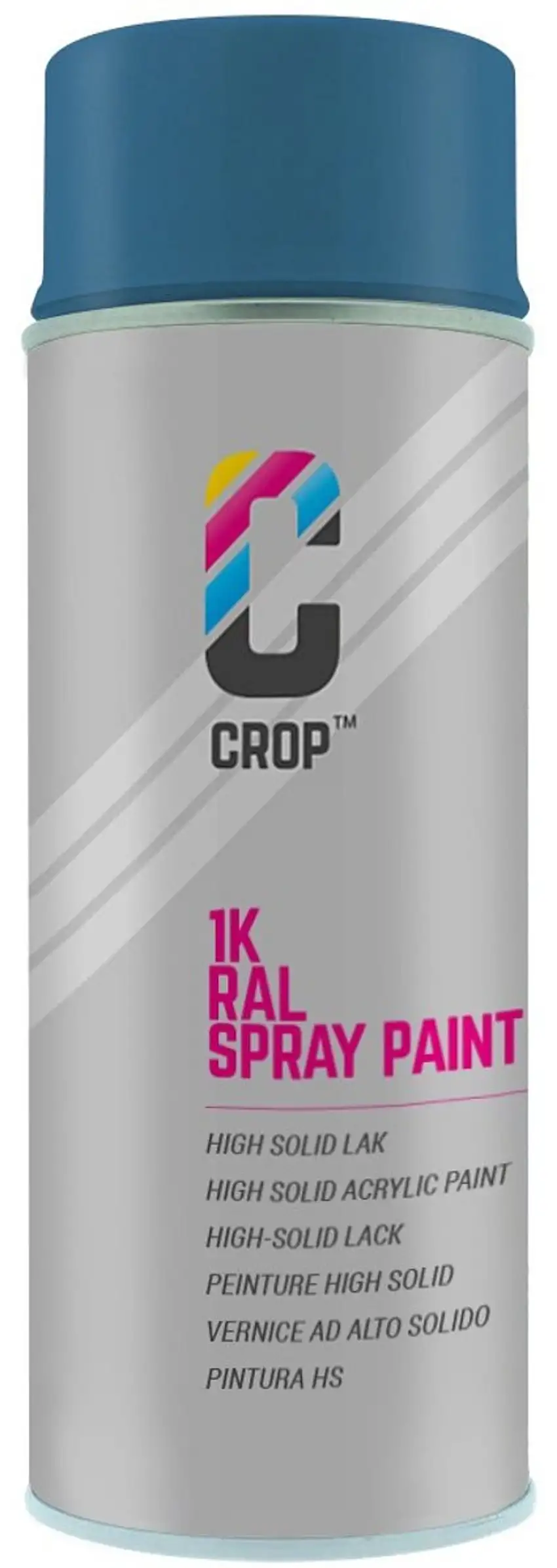 CROP Bomboletta Spray Blu Brillante Lucido RAL 5007 - 400ml