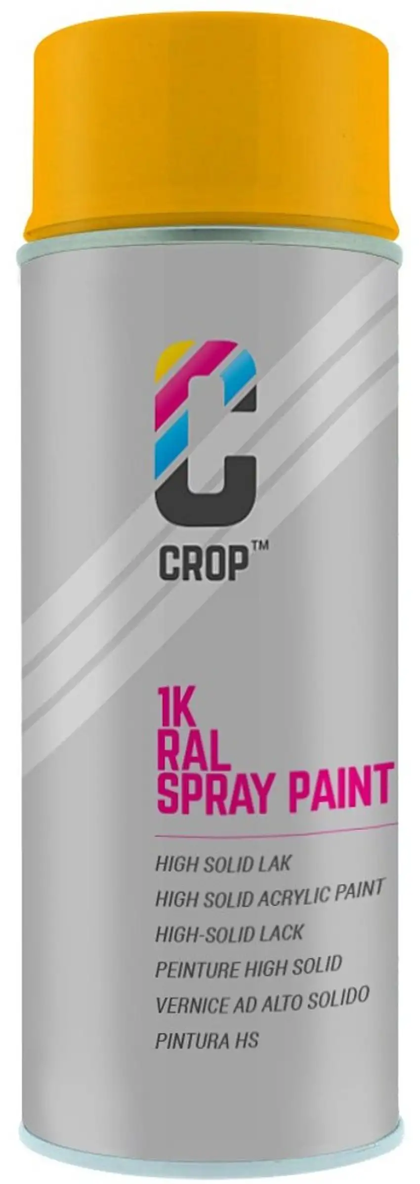 CROP Bomboletta Spray Giallo Segnale Semi Lucido RAL 1003 - 400ml