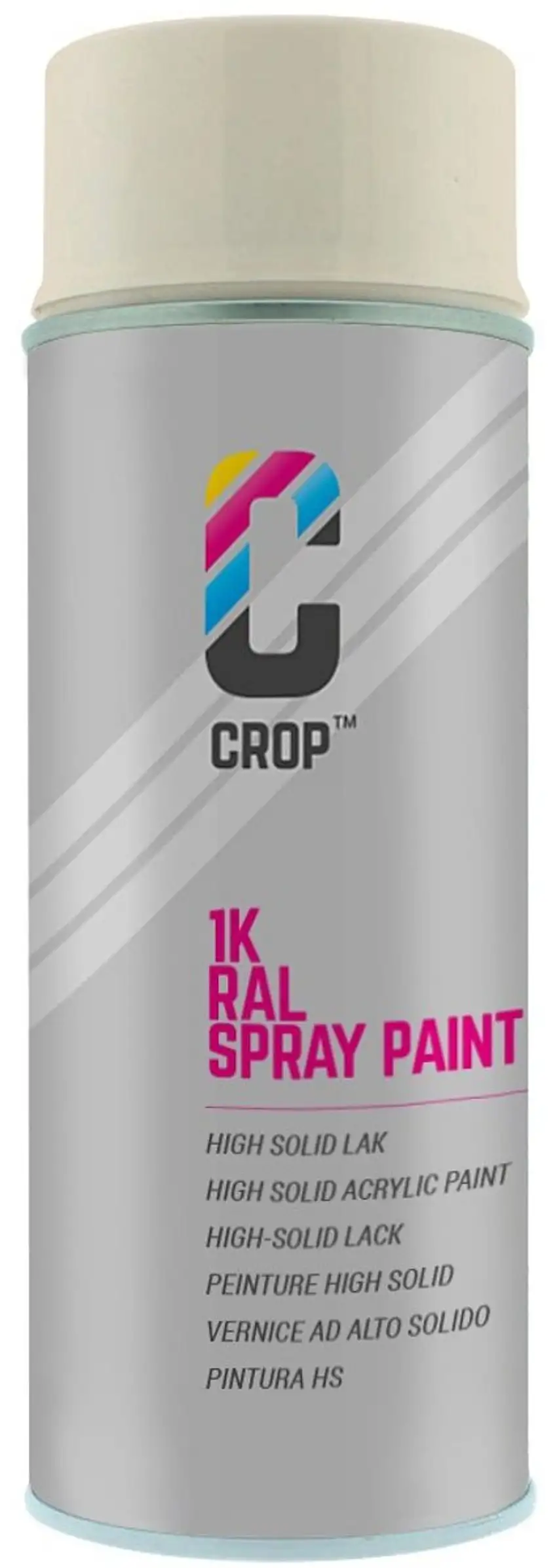 CROP Bomboletta Spray Bianco Perla Lucido RAL 1013 - 400ml