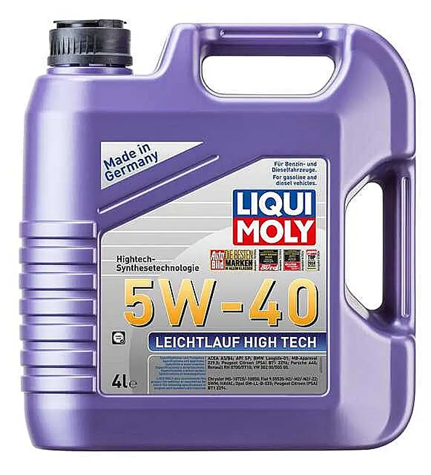 Liqui Moly Olio motore Leichtlauf High Tech 5W40 4 litri