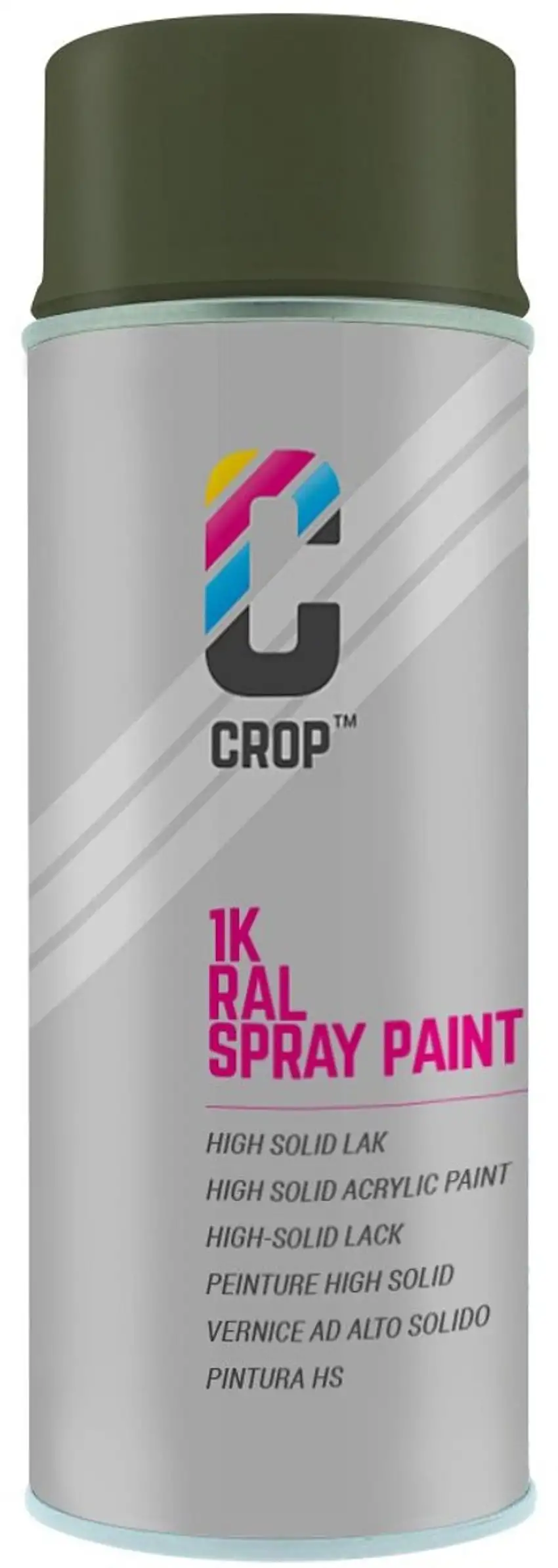 CROP Bomboletta Spray Verde Oliva Lucido RAL 6003 - 400ml