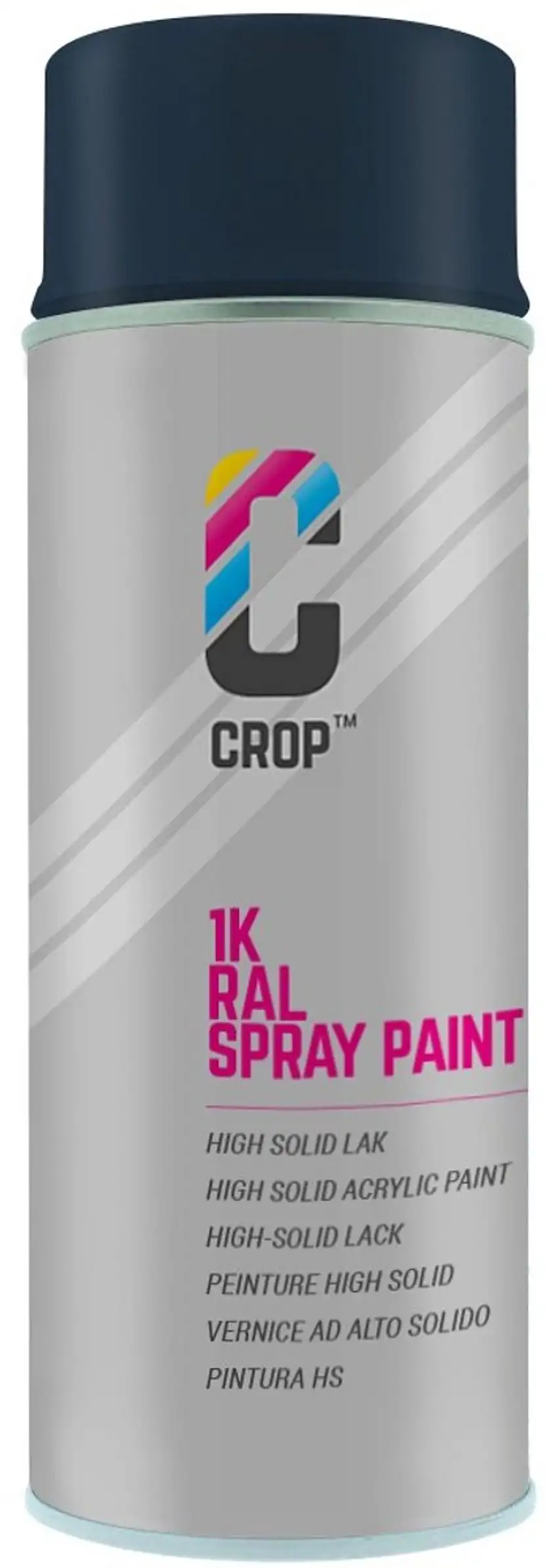 CROP Bomboletta Spray Blu Acciaio Lucido RAL 5011 - 400ml