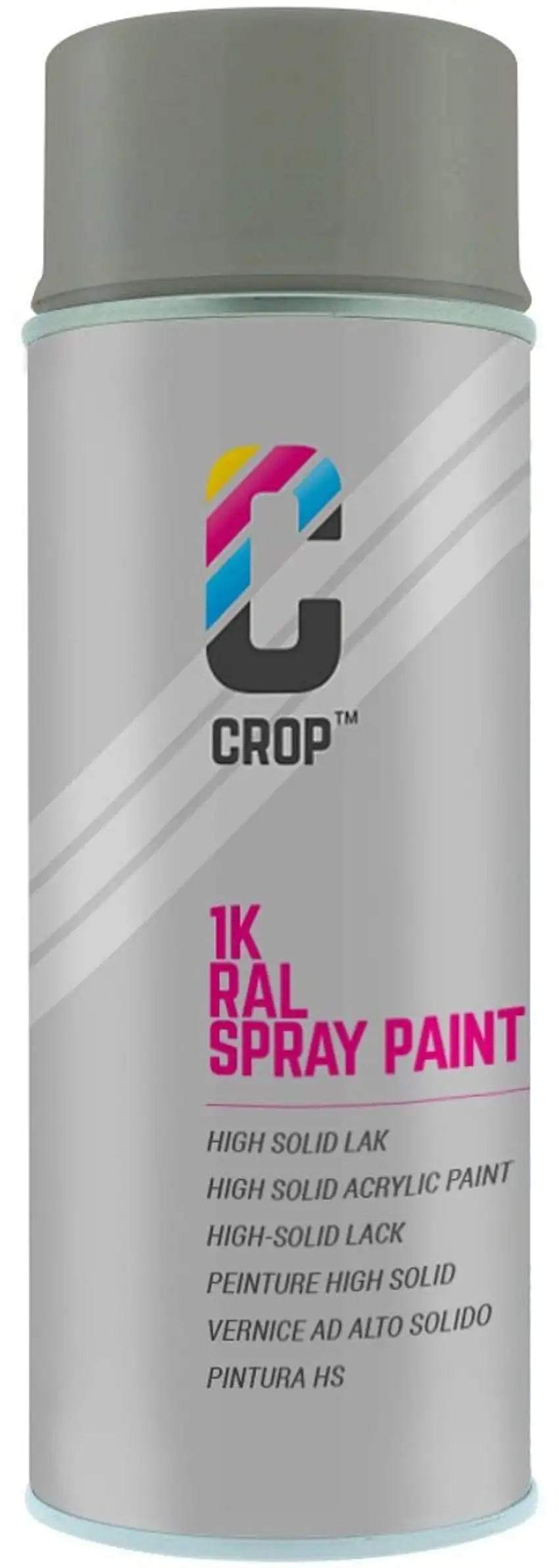 CROP Bomboletta Spray Grigio Calcestruzzo Lucido RAL 7023 - 400ml