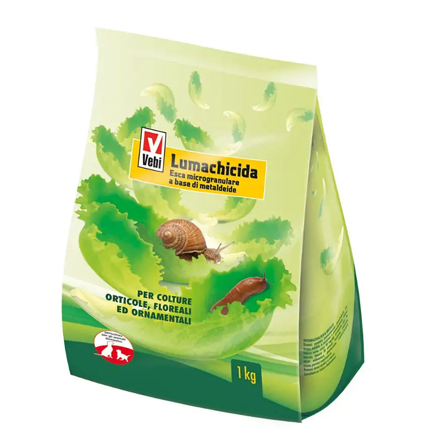 Kg 1 lumachicida antilumache esca granulare lumache orto giardino prato erba lumaca