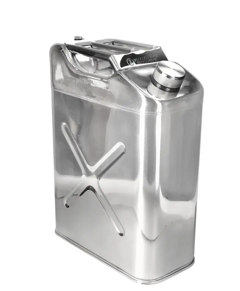 Tanica di sicurezza FALCON inox, verniciata, omolog.trasporto, guarniz.EPDM, 20 litri