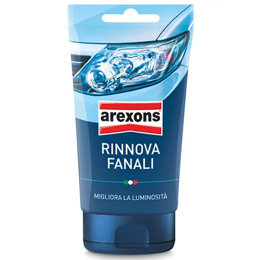 Rinnova fanali 150gr auto parabrezza scooter moto lucida luci fari arexons