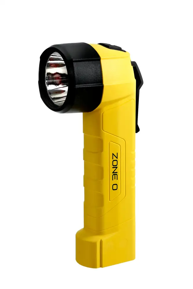 Torcia ricaricabile a LED, AccuLux batteria HL 12, omologazione Ex zone 0, 1, 2