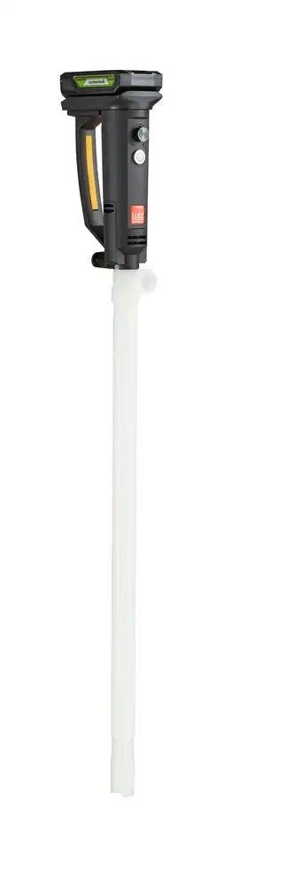Pompa a batt. B2 in PVDF, per acidi aggressivi, 260 W, prof. d’immersione 700 mm, senza raccorderia