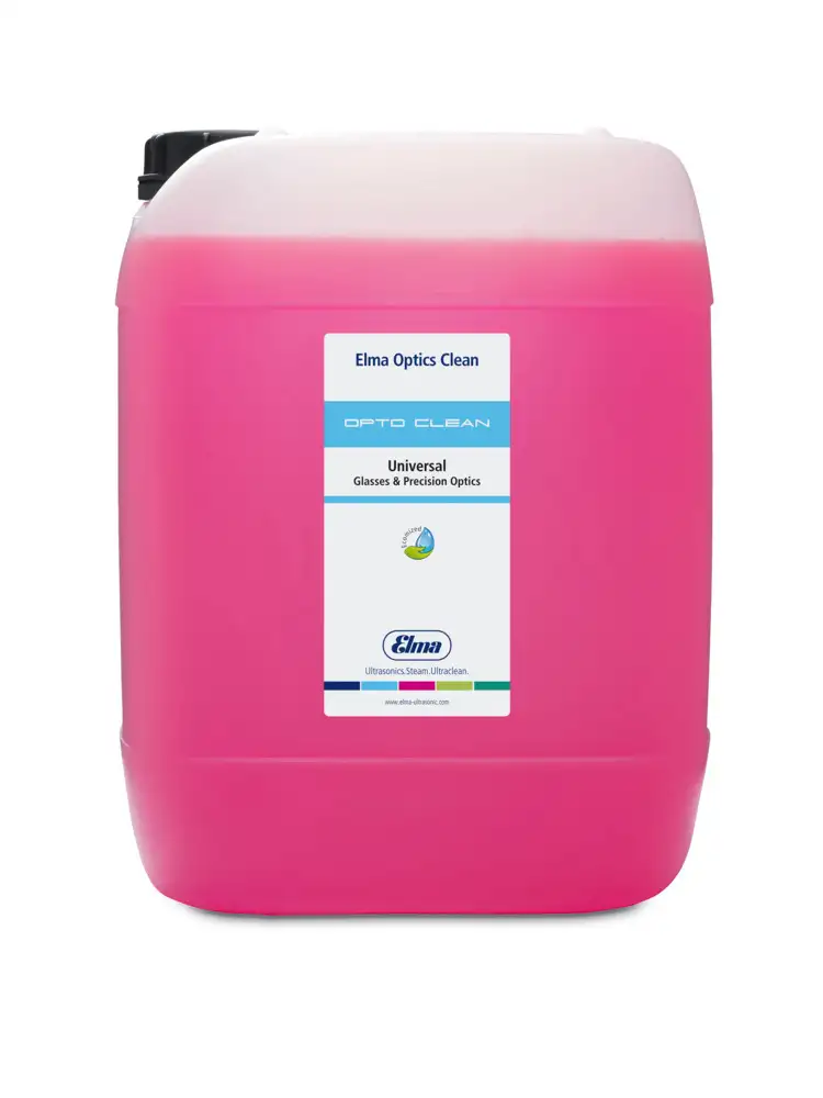 Detergente Opto Clean per dispositivo a ultrasuoni, per la pulizia di occhiali, alcalino, 10 litri