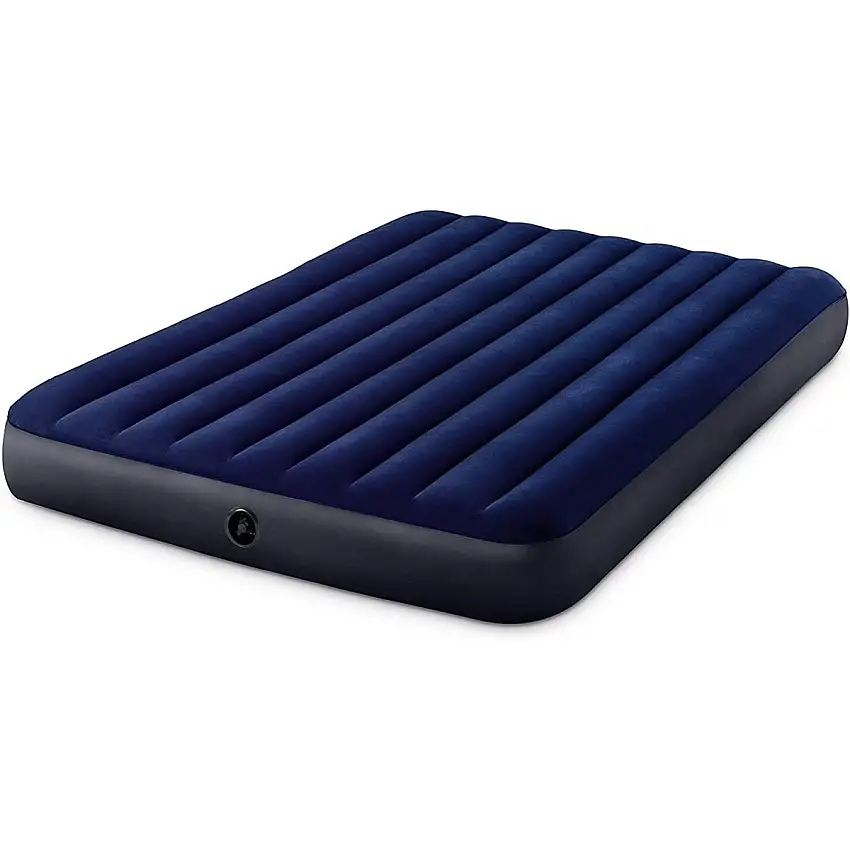 Materassino gonfiabile in fiber-tech per casa e campeggio floccato h 25 cm