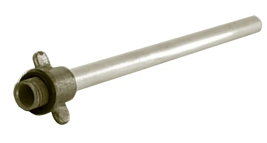 Tubo d'aspirazione in alluminio, per pompe manuali universali e dosatrici, lunghezza 300 mm, 3 pezzi
