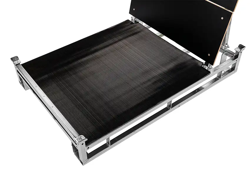 Tappetino Kongamek in gomma per pallet in acciaio pieghevole, 920 x 800 x 2 mm