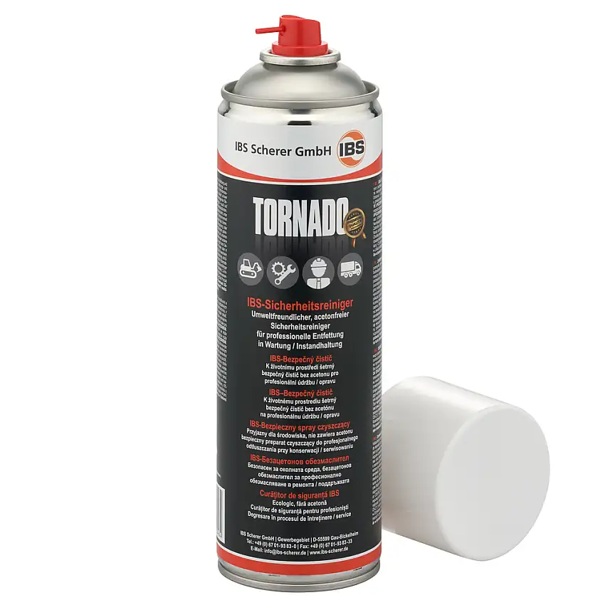 Sgrassatore rapido IBS Tornado, 12 flaconi a spruzzo da 500 ml