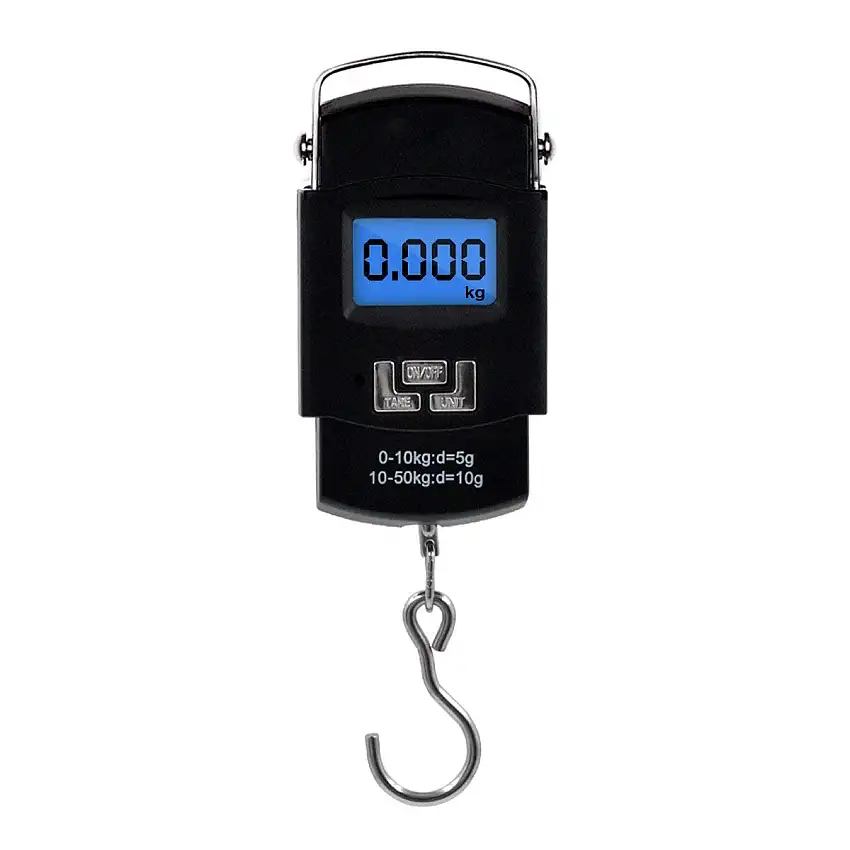 Bilancia digitale portatile per uso domestico con portata massima di kg 50