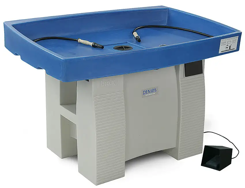 Safety Cleaner L800, appar. di lavaggio pezzi per det. a freddo, con lavandino extra grande
