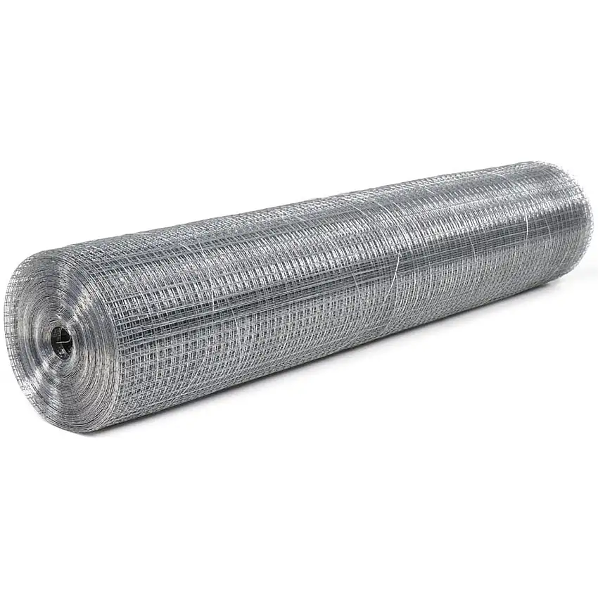 Rete elettrosaldata per gabbie in metallo, maglia rettangolare 75 x 13 mm