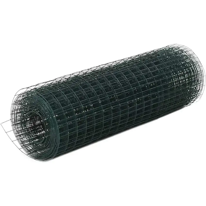 Rete elettrosaldata per recinzione in metallo, maglia rettangolare 100 x 75 mm