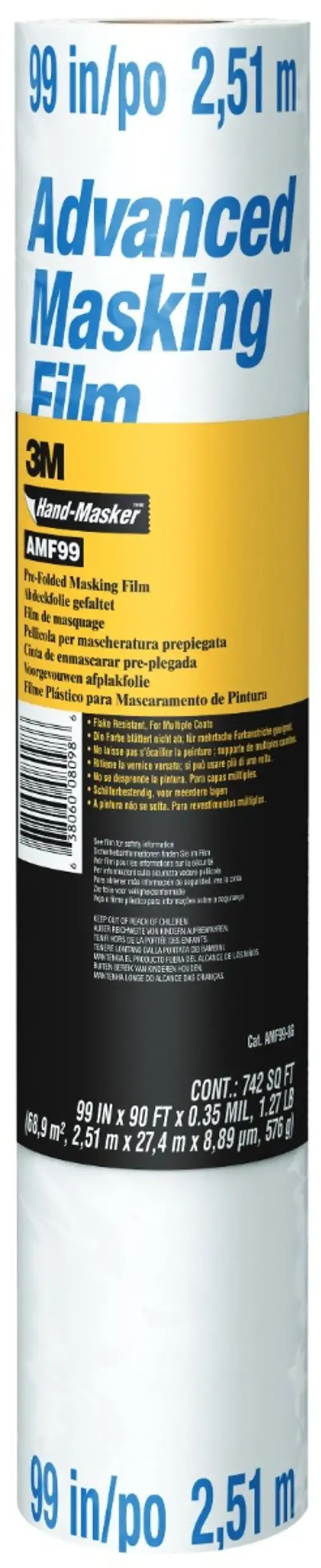 3M AMF99 Pellicola Di Mascheratura 2,51 x 27,4 Metri