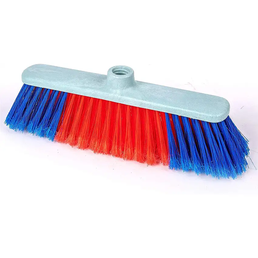 Spazzola per scopa "Francesina" con setole in pvc piumato