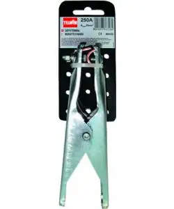 Pinza di Massa Telwin Toledo 300A, Morsetto Professionale ad Alta Conduttività per Saldatrici, Presa Robusta per Circuiti di Massa | Telwin