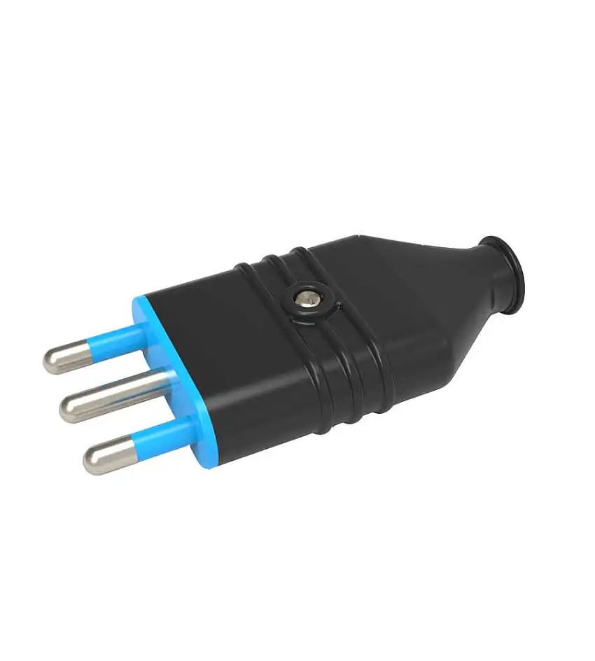 Spina 16A 2P+T con Uscita Cavo Assiale PolyPool