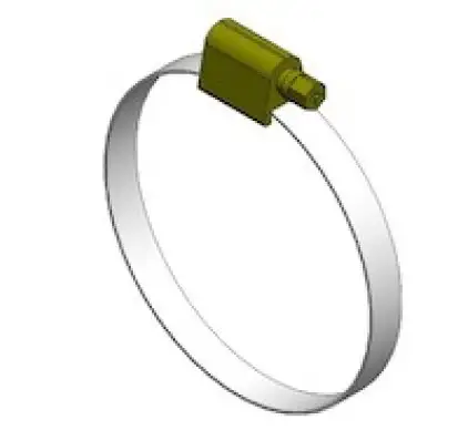 Fascetta collare 60-115 Ø mm 9mm Dhollandia