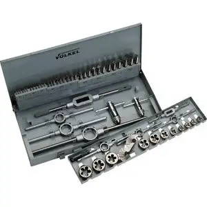 Assort.x filettare in cassetta per filettare da m 3 a m 20 - 9392g