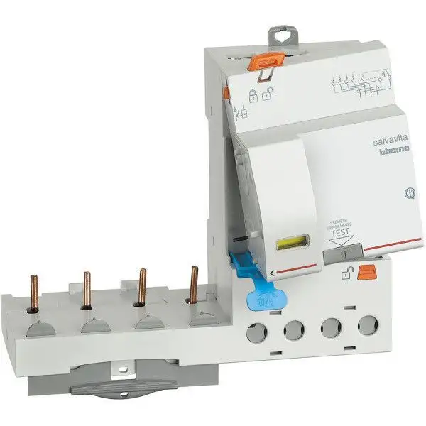 BTICINO G44AC63 - Modulo differenziale SALVAVITA 4P - tipo AC - In= 63A - 0.3A