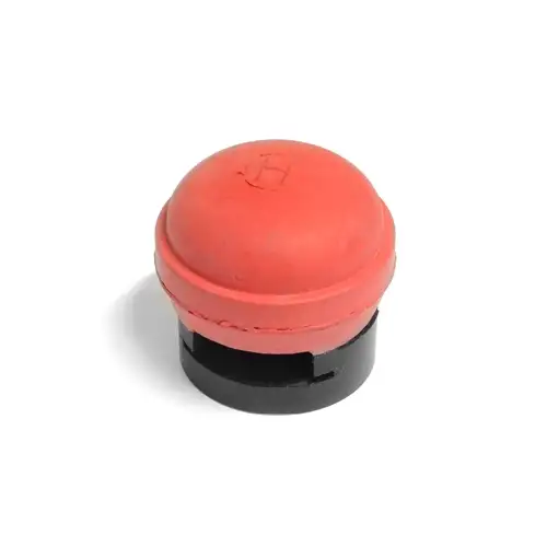 Gommino comando a piede rosso Ø 45 mm alto Behrens-Palfinger