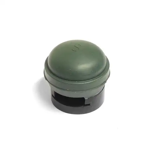 Gommino comando a piede verde Ø 45 mm alto Behrens-Palfinger