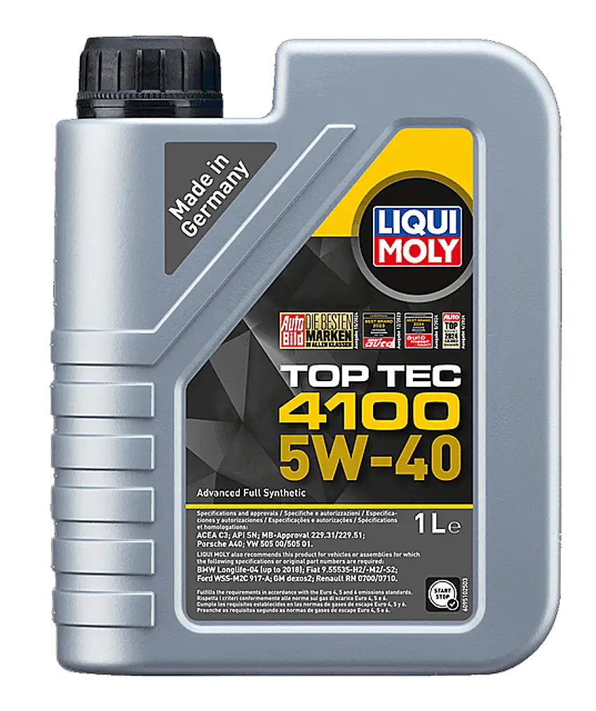 Liqui Moly Olio motore Top Tec 4100 5W40 1 litro