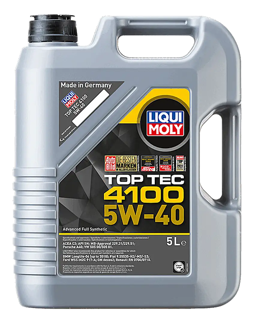 Liqui Moly Olio motore Top Tec 4100 5W40 5 litri