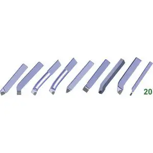 Utensili per tornio in assortimento - 9789g 20