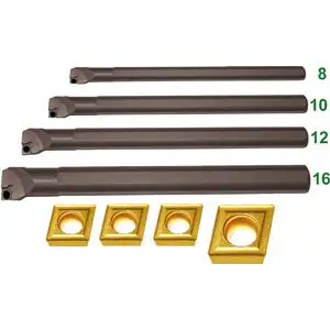 8 utensili a fissaggio meccanico - 9809f