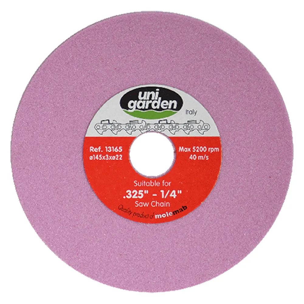 MOLA PER AFFILATRICE ELETTRICA mm 145 x 3 x 22 - 1 PZ