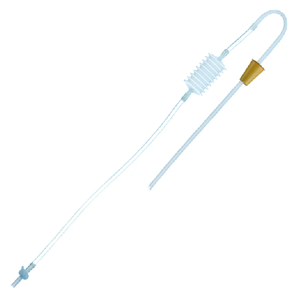 TRAVASATORE UNIVERSALE A POLMONE 'STERYL' con rubinetto a farfalla - 1 PZ