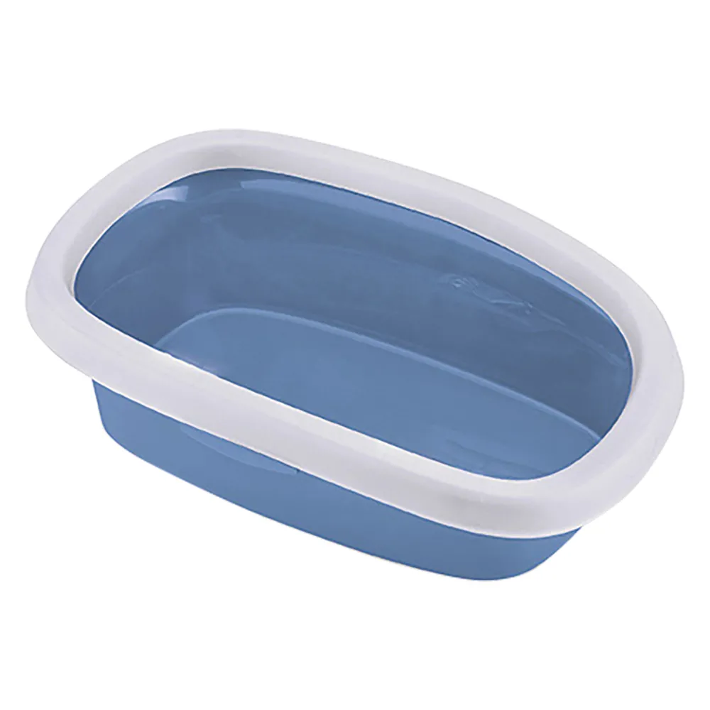TOILETTE PER CANI-GATTI 'SPRINT' S10 bia./acciaio cm 31 x 43 x h 14 - 1 PZ